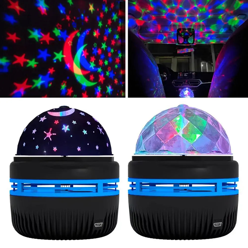 Mini ster licht projector